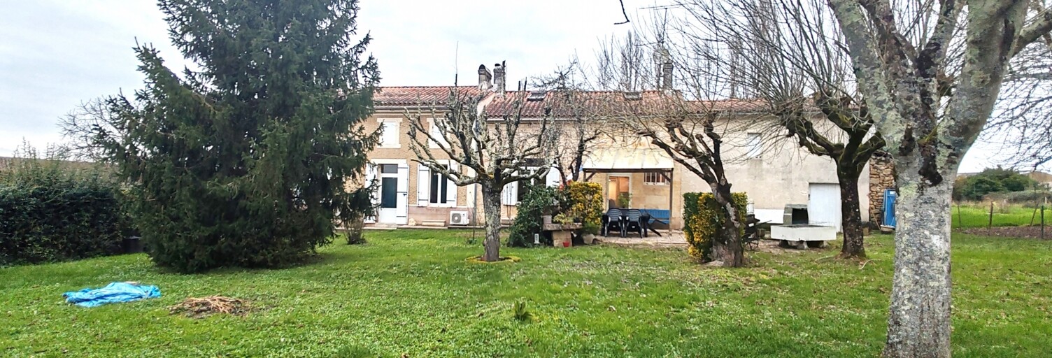 Maison 6 Pièces 245 m² à vendre à Gardegan-et-Tourtirac (33350)