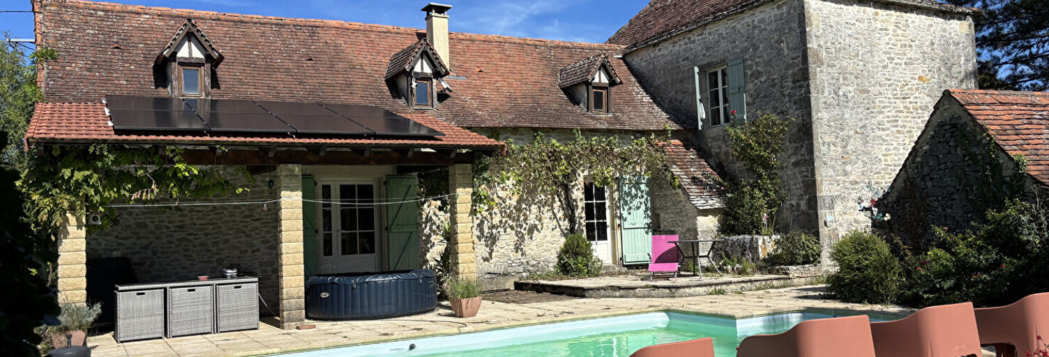 Maison 6 Pièces 140 m² à vendre à Saint-Jean-de-Laur (46260)