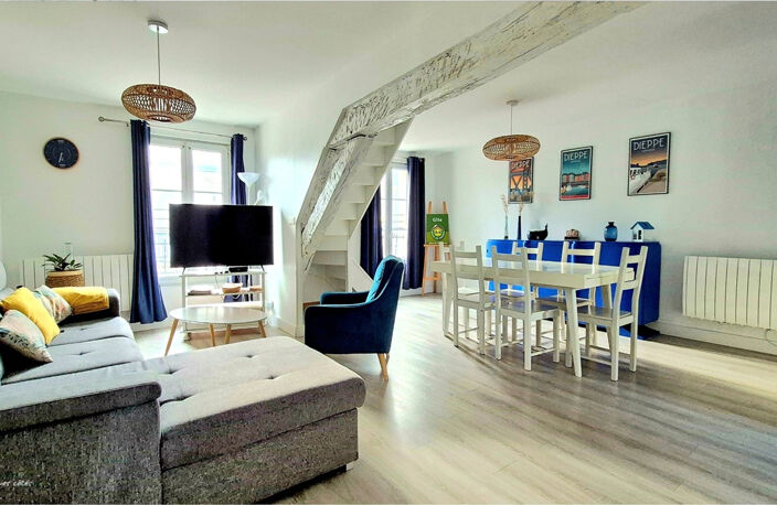 DIEPPE CENTRE - APPARTEMENT DUPLEX 5 PIECES & CAVE PRIVATIVE — photo 3