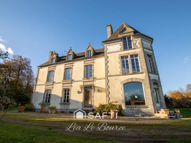 Manoir d'exception de1863 au cœur d'un parc de 2,9 hectares. — photo du bien