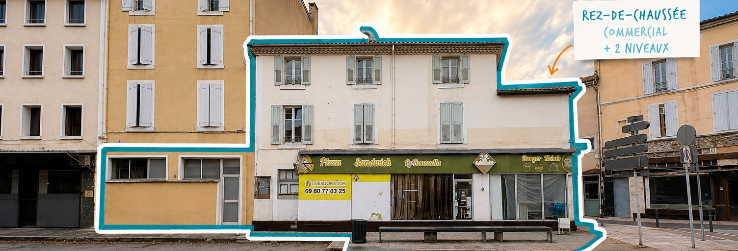 Immeuble  250 m² à vendre à Bourg-lès-Valence (26500)