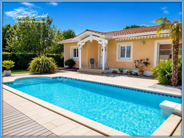 GUJAN-MESTRAS – Maison familiale de plain-pied avec piscine chauffée, double garage et calme absolu — photo 1
