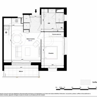 Appartement 2 pièces 190000 €