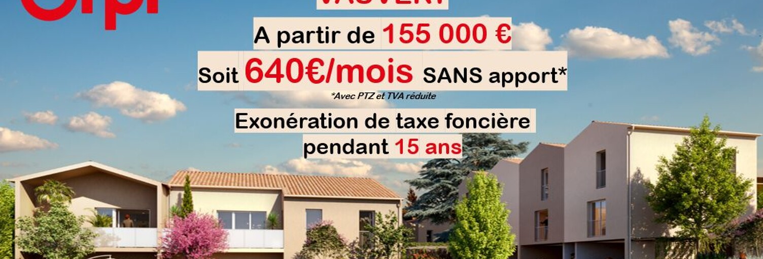 Appartement 2 Pièces 46 m² à vendre à Vauvert (30600)