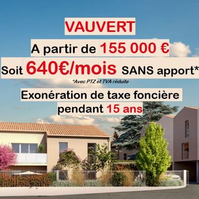 Appartement 2 pièces 155000 €