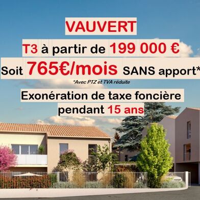 Appartement 3 pièces 212000 €