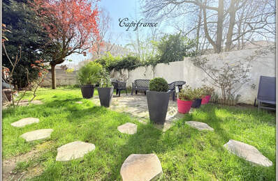 Appartement à vendre 3 pièces  69 m² avec jardin de 110 m² sans aucun vis-à-vis !  parking + cave — photo du bien