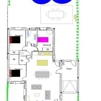 Maison 5 pièces 1007 €