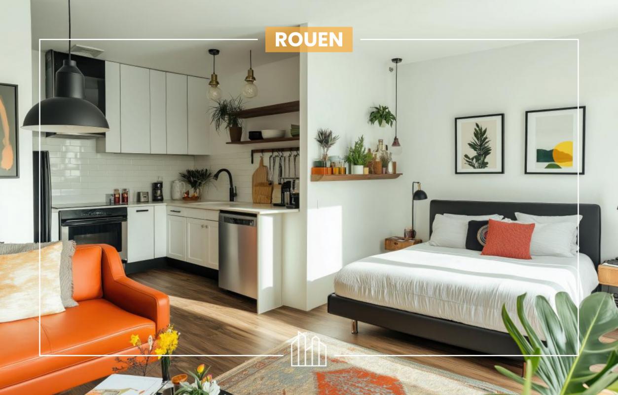 Appartement  T1 à vendre Rouen 76100