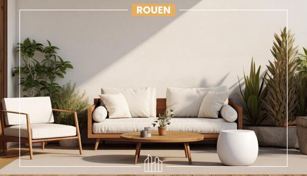 Appartement 4 pièces  à vendre Rouen 76100