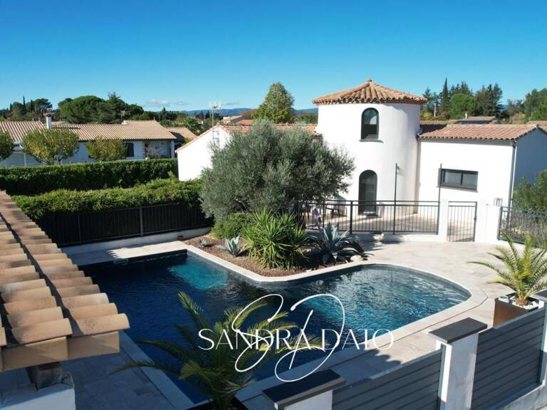 MAISON VILLEMOUSTAUSSOU - PLAIN PIED- 3 CHAMBRES - 1 STUDIO INDEPENDANT - CLIMATISATION - PISCINE - GARAGE — photo 1