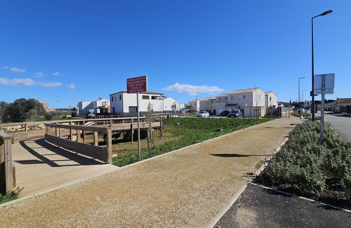 Vente terrain  304 m² Vauvert (30600) — photo 2