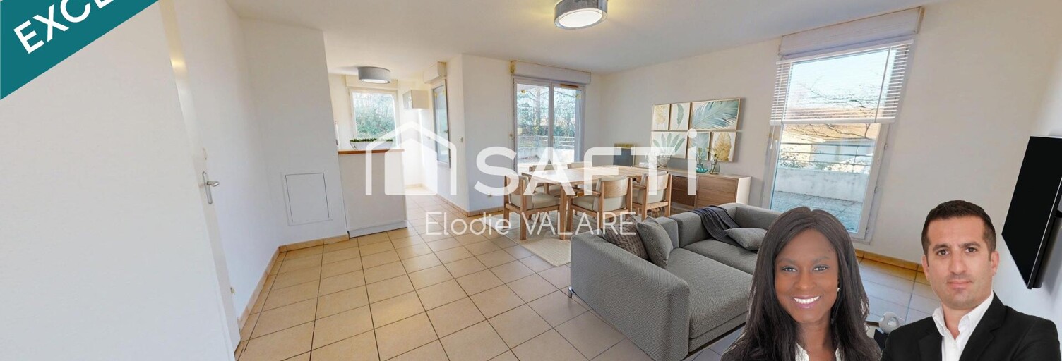 Appartement 3 Pièces 63 m² à vendre à L'Isle-d'Abeau (38080)