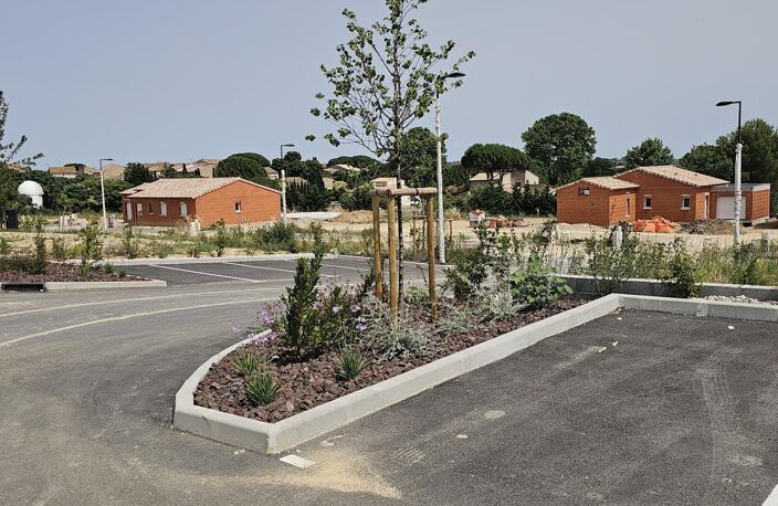 Vente terrain  451 m² Pouzolles (34480) — photo 3