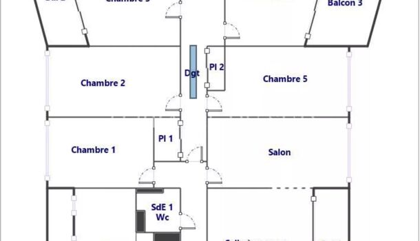 Appartement 7 pièces  à vendre Marseille 12eme 13012