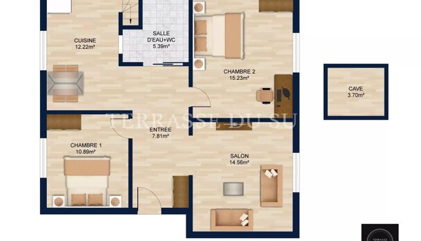 Appartement 3 pièces  à vendre Aix-en-Provence 13100