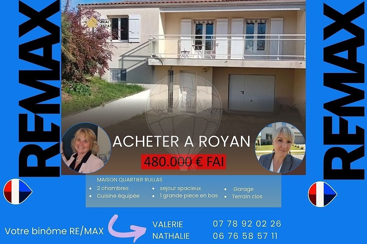 Villa / Maison  T5 à vendre Royan 17200