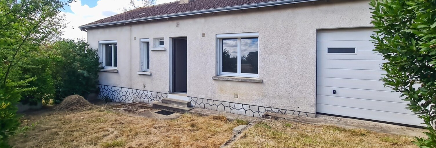 Maison 3 Pièces 65 m² à vendre à Luant (36350)