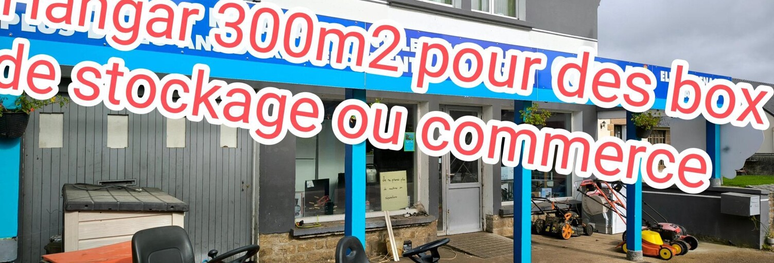 Commerce 3 Pièces 300 m² à vendre à Lanmeur (29620)