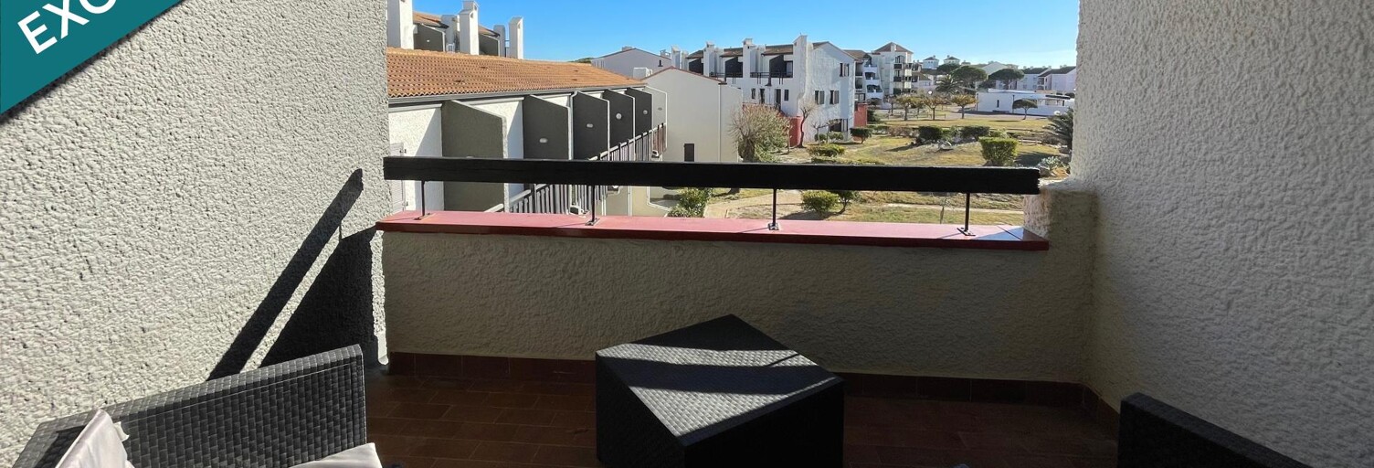 Appartement 2 Pièces 29 m² à vendre à Le Barcarès (66420)