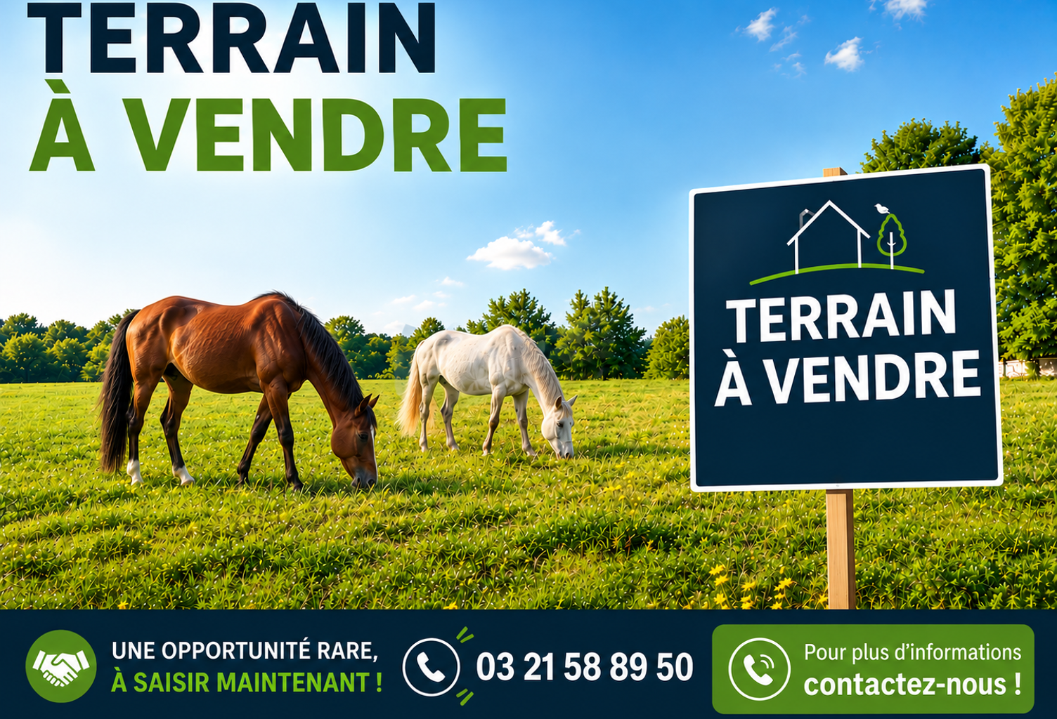 Terrain agricole de 1 ha 50 Secteur de Tincques — photo 1
