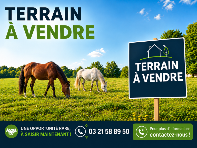 Terrain agricole de 1 ha 50 Secteur de Tincques — photo 1