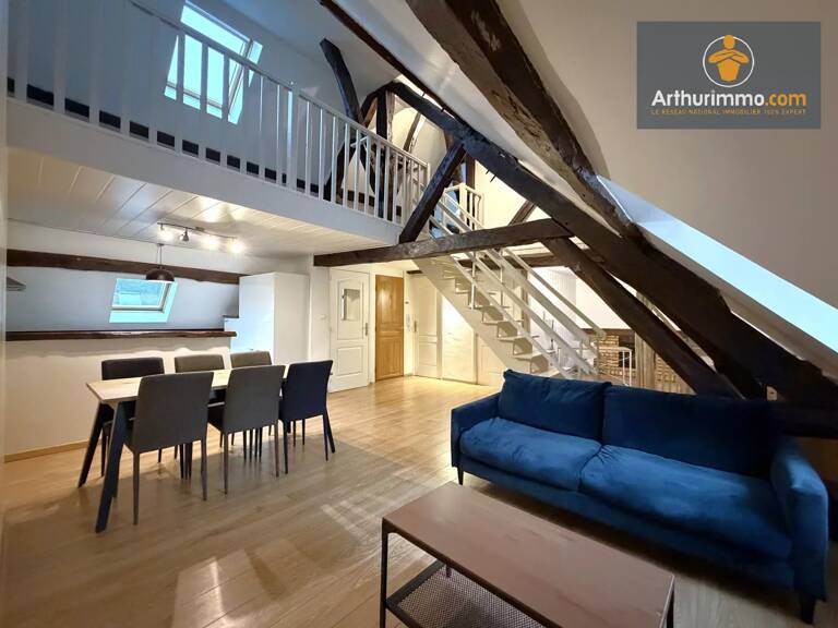 A louer, Compiègne centre ville duplex MEUBLE — photo 1