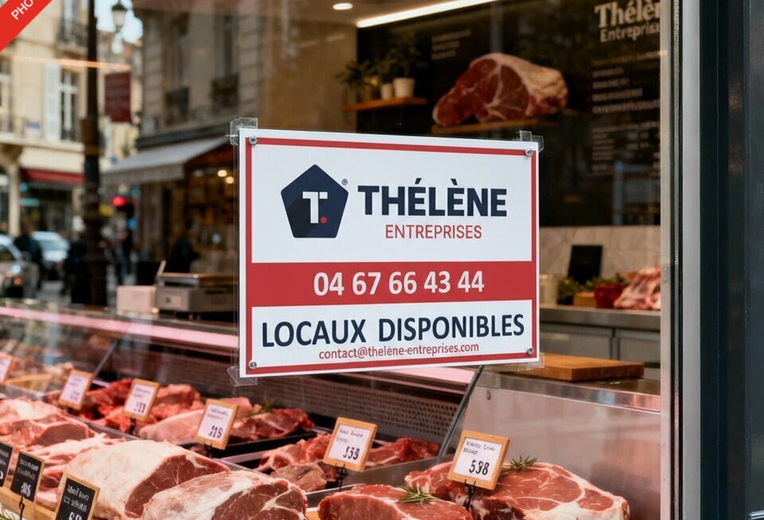 VENTE FDC BOUCHERIE à CEDER — photo 1