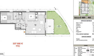 Appartement 3 Pièces 61 m² à vendre à Lit-et-Mixe (40170)