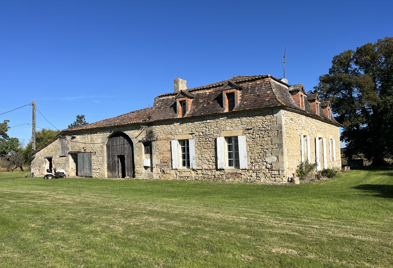 Magnifique périgourdine avec grange attenante — photo 1
