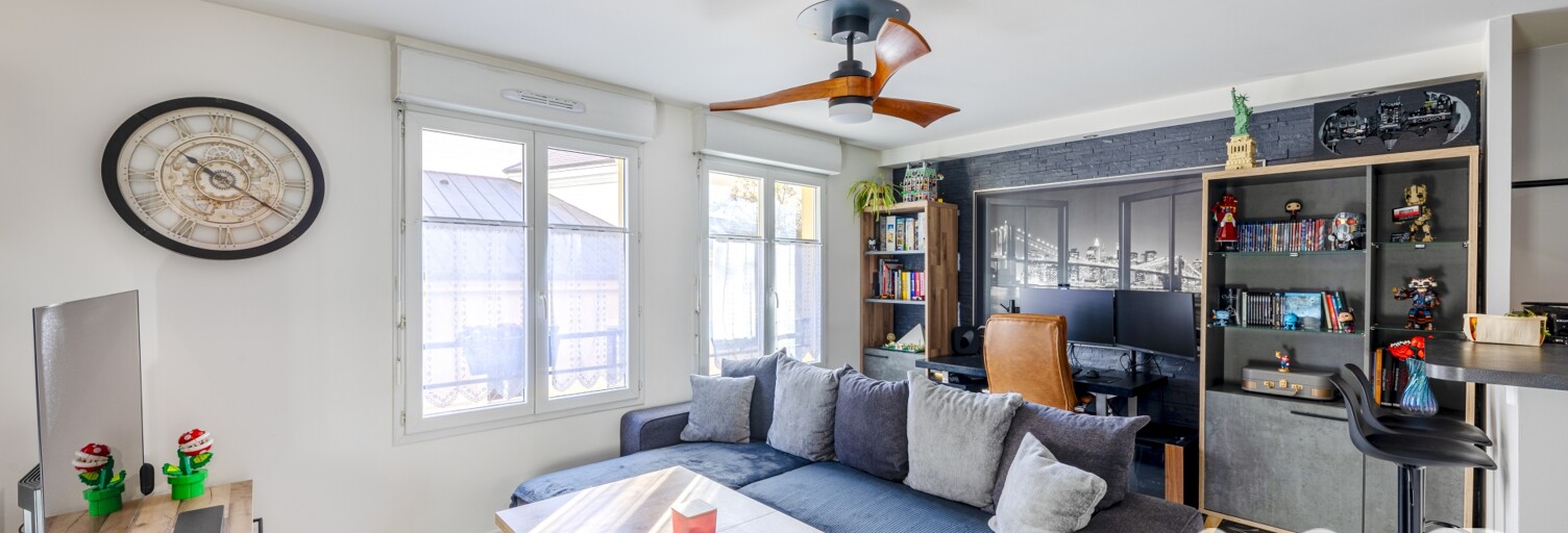 Appartement 2 Pièces 39 m² à vendre à Vauréal (95490)