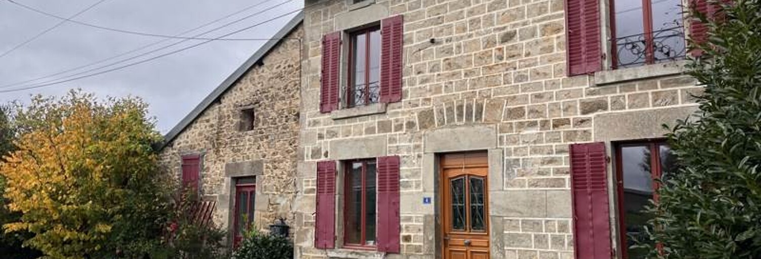Maison 6 Pièces 178 m² à vendre à Bosmoreau-les-Mines (23400)