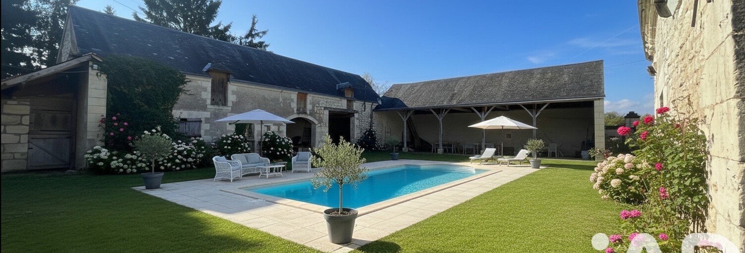 Maison 9 Pièces 228 m² à vendre à Coteaux-sur-Loire (37130)