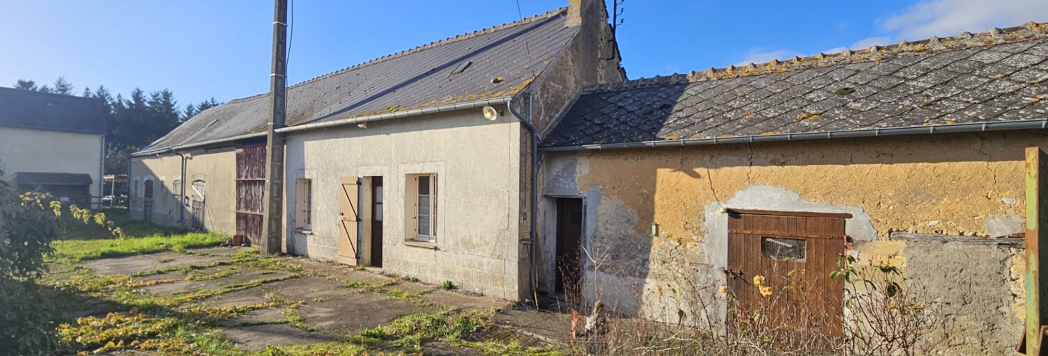 Maison 2 Pièces 48 m² à vendre à Beaumont-sur-Dême (72340)