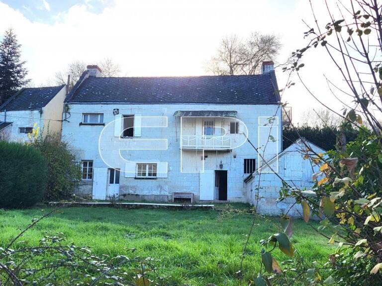 Bords de Loire, cette maison ancienne de mariniers de 163 m2 à — photo 1