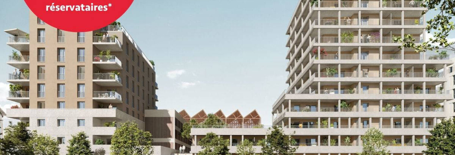 Appartement neuf T2, T3, T4, T5 Pièce 42 à 114 m² à vendre à Le Mans (72000)