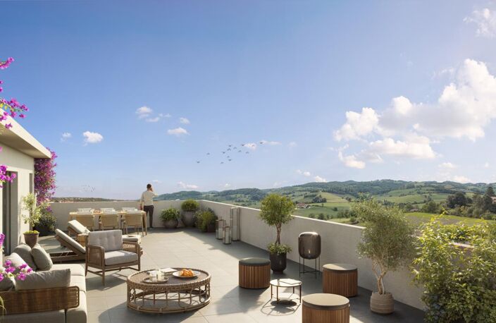 Vente programme neuf T3 69 m² Saint-Martin-en-Haut (69850) — photo 2
