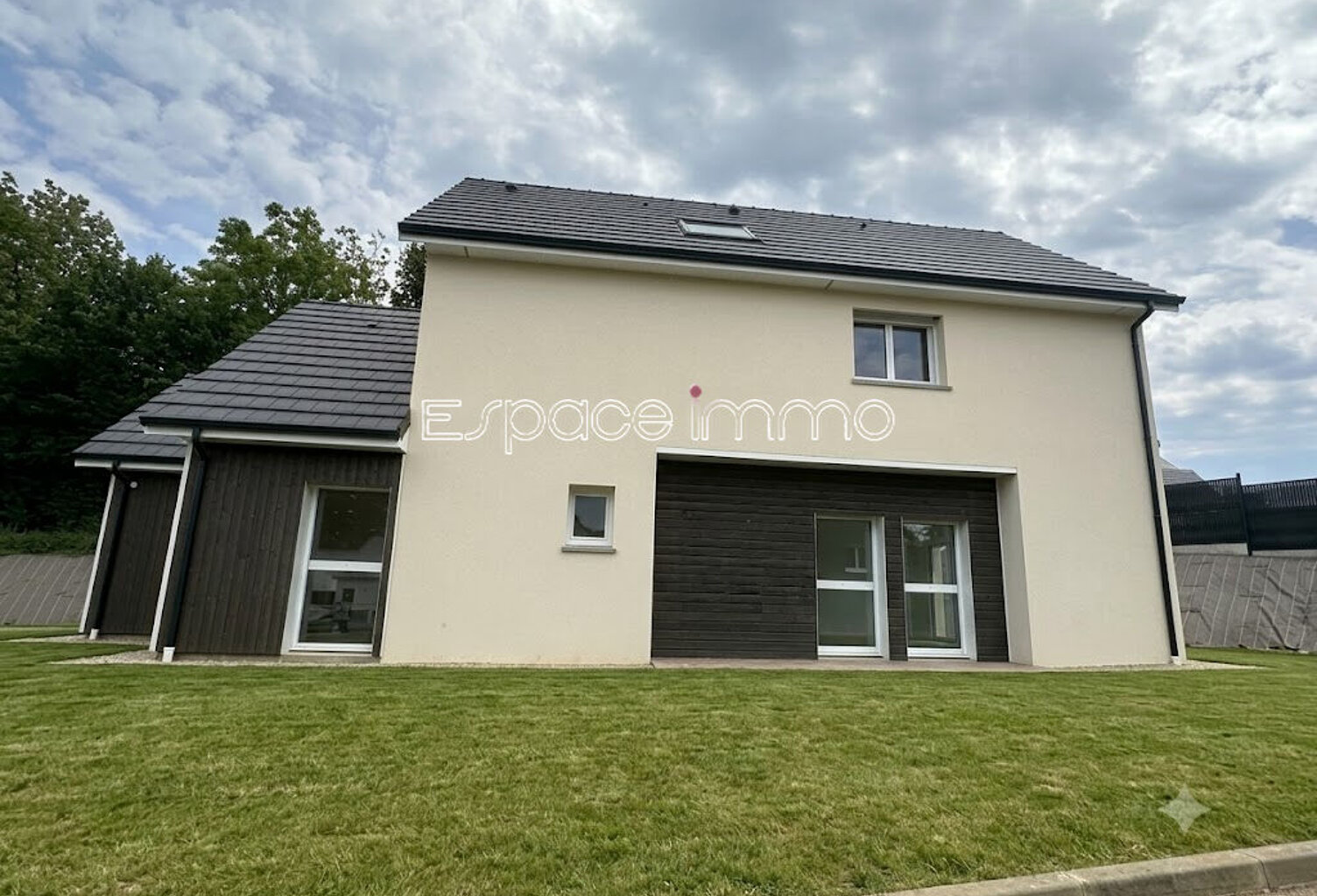 Maison neuve en cours de finition - Anceaumeville - 4 pièces - 126 m² — photo 1