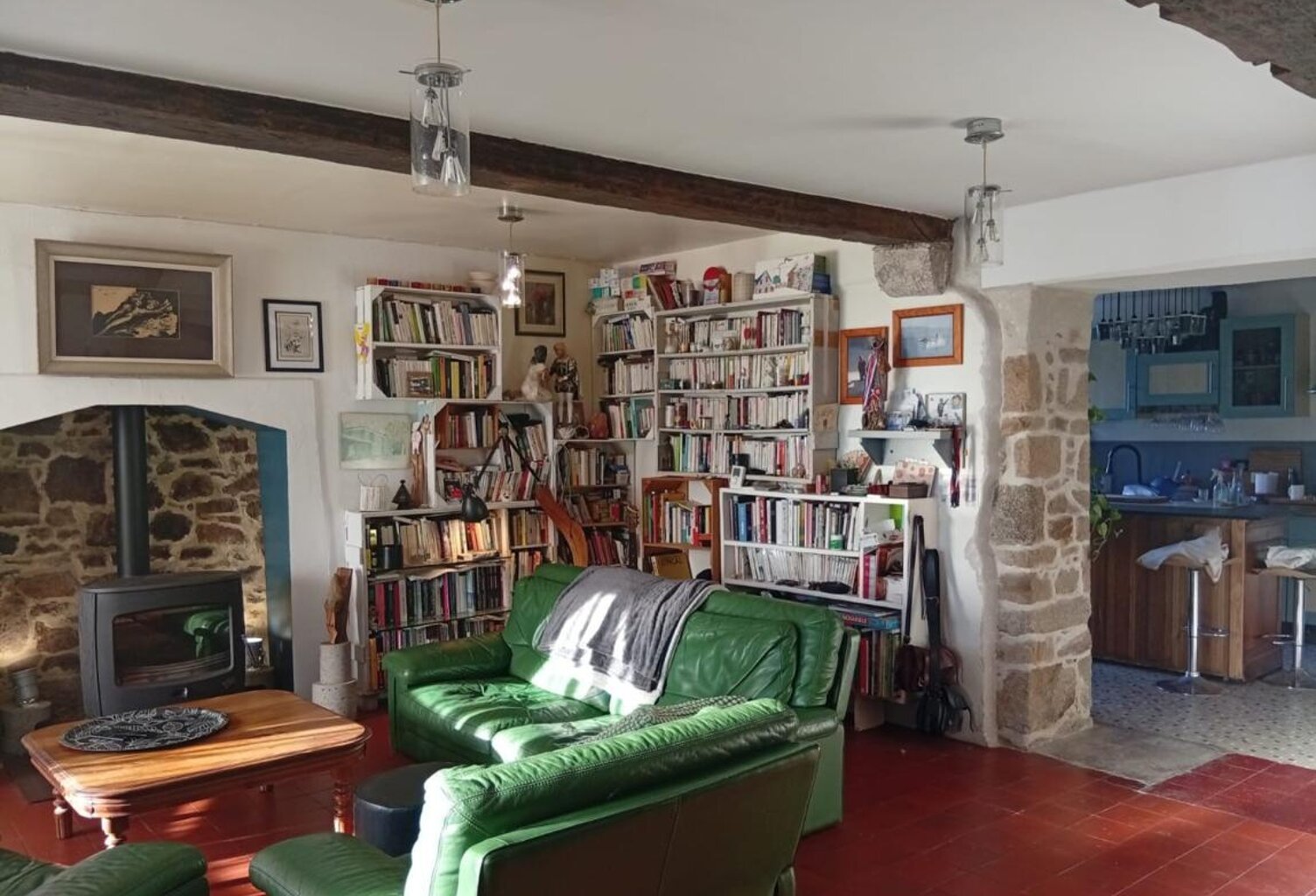 Aubigny-Les Clouzeaux, Maison en pierre dans le bourg 4 chambres avec jardin env. 800 m² — photo 1