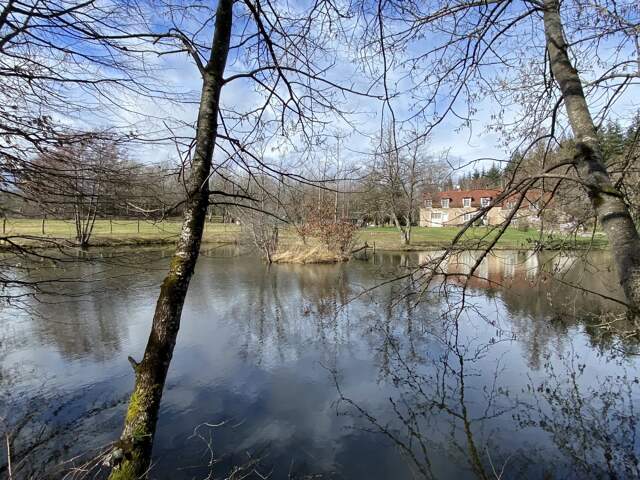 MORVAN: Propriété de 5 hectares avec plan d'eau — photo du bien