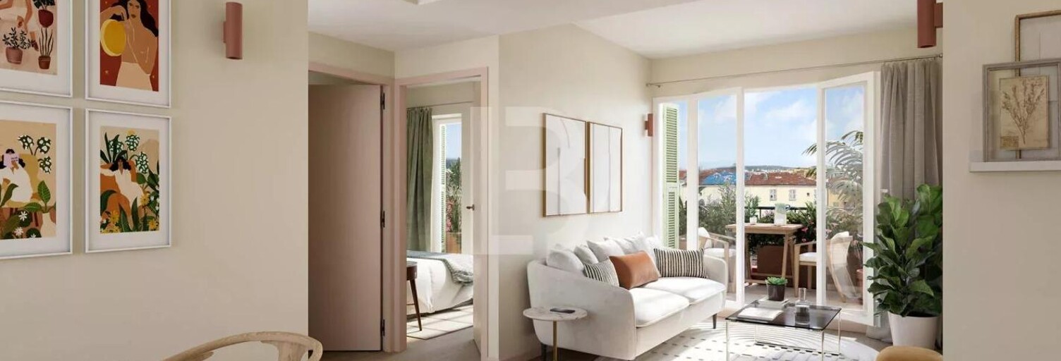 Appartement 3 Pièces 52 m² à vendre à Nice (06000)