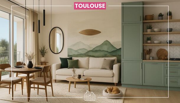 Appartement 3 pièces  à vendre Toulouse 31300