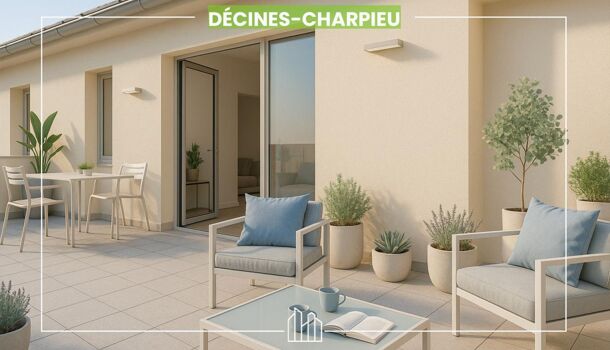 Appartement 2 pièces  à vendre Décines-Charpieu 69150