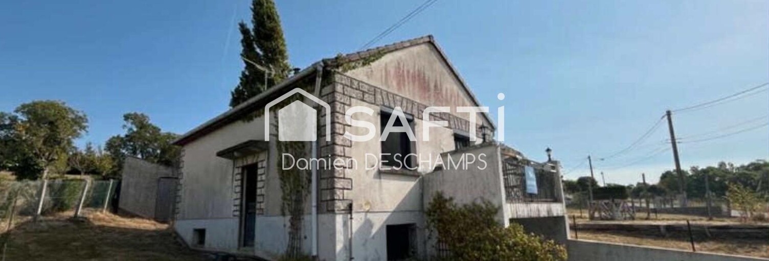 Maison 4 Pièces 60 m² à vendre à Verneuil-sur-Igneraie (36400)