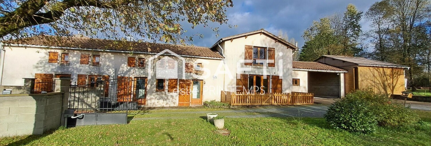 Maison 5 Pièces 115 m² à vendre à Le Busseau (79240)