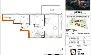 Appartement 3 Pièces 67 m² à vendre à Pfastatt (68120)