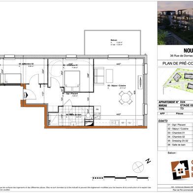 Appartement 3 pièces 217900 €
