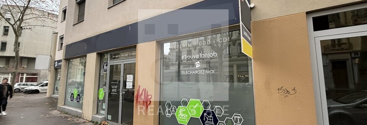 Commerce  159 m² à louer à Villeurbanne (69100)