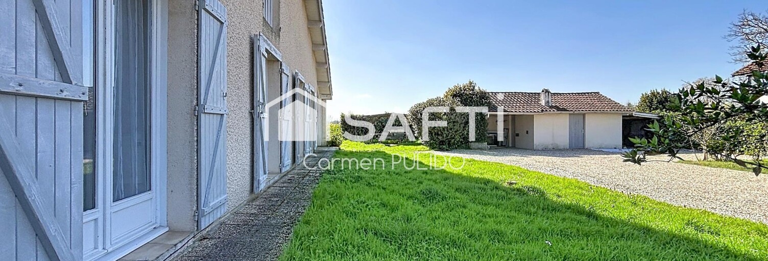 Maison 8 Pièces 125 m² à vendre à Mouliets-et-Villemartin (33350)