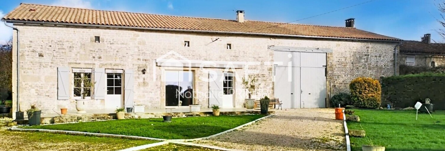 Maison 6 Pièces 176 m² à vendre à Chef-Boutonne (79110)